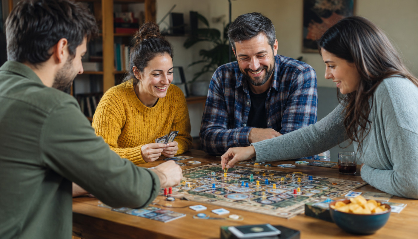 Trois meilleurs jeux de société adultes